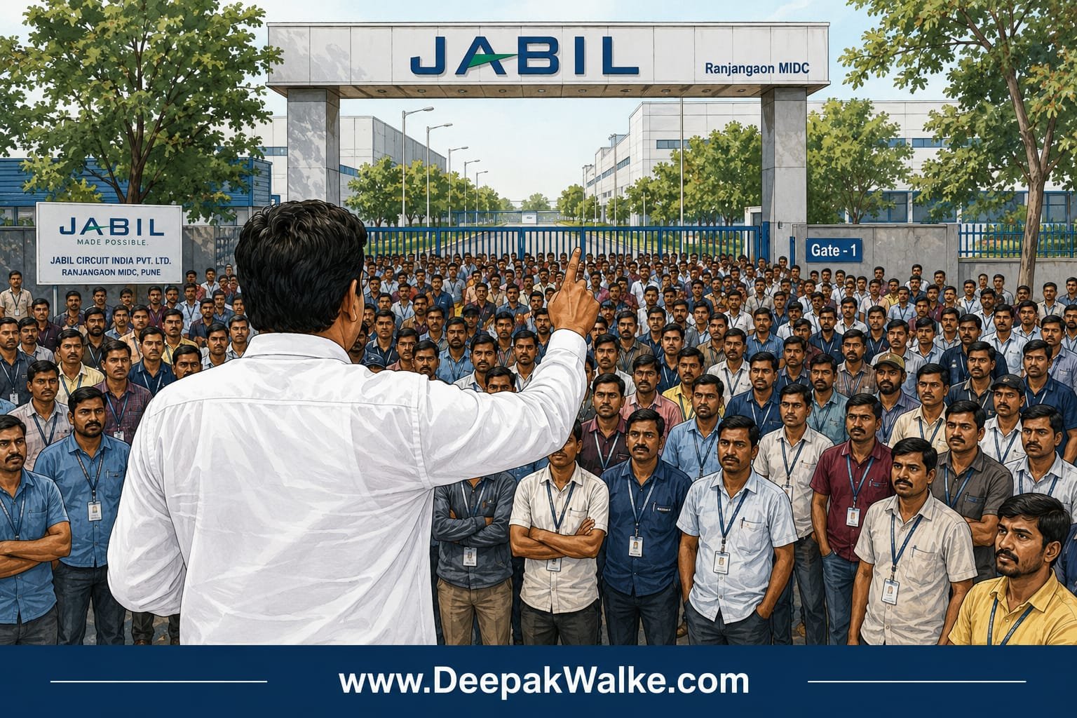 Deepak Walke Pune - औद्योगिक मॅनपॉवर सेवा